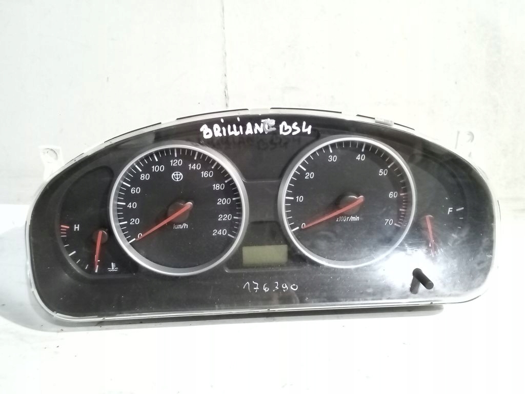 Brilliance BS4 budíky budiky