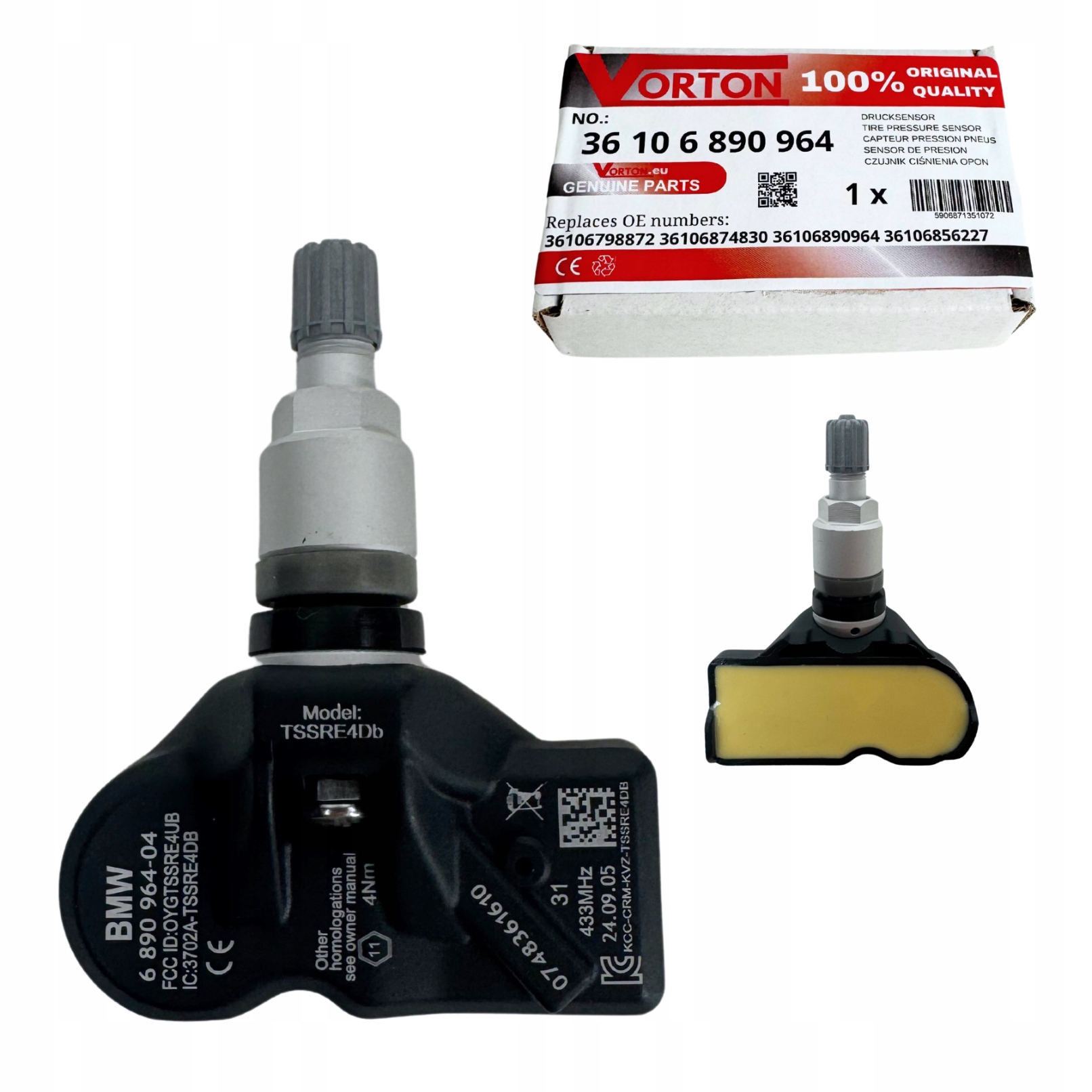 Senzor Tlaku Pneumatikách Snímače Mini Countryman R60 Paceman R61