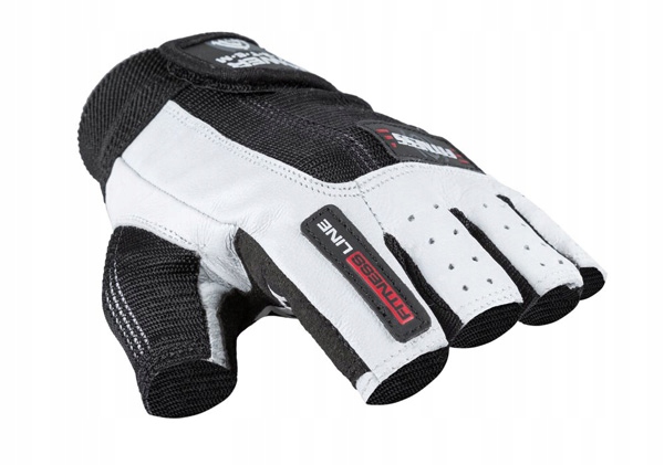 POWER-SYSTEM rękawiczki do ćwiczeń na siłowni Fitness czarno białe XS Stan opakowania oryginalne