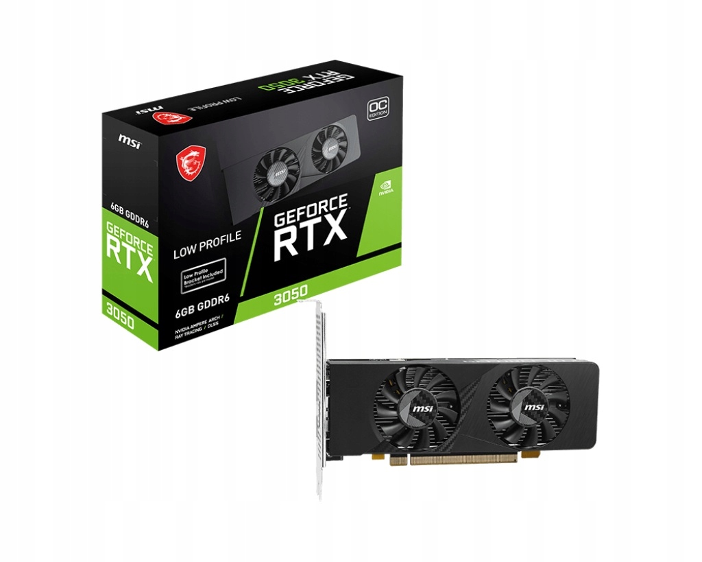 Msi Rtx 3050 Lp E 6G Oc