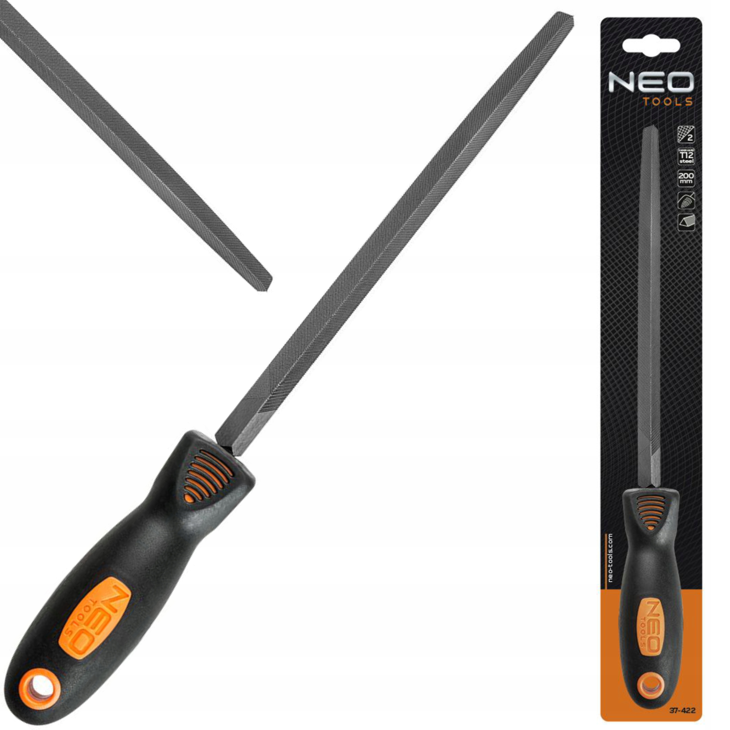 Pilnik do metalu trojkatny 200 mm 2