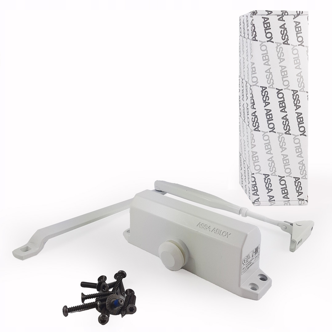 Samozamykacz drzwi 80kg biały ASSA ABLOY DC110 Marka Assa Abloy
