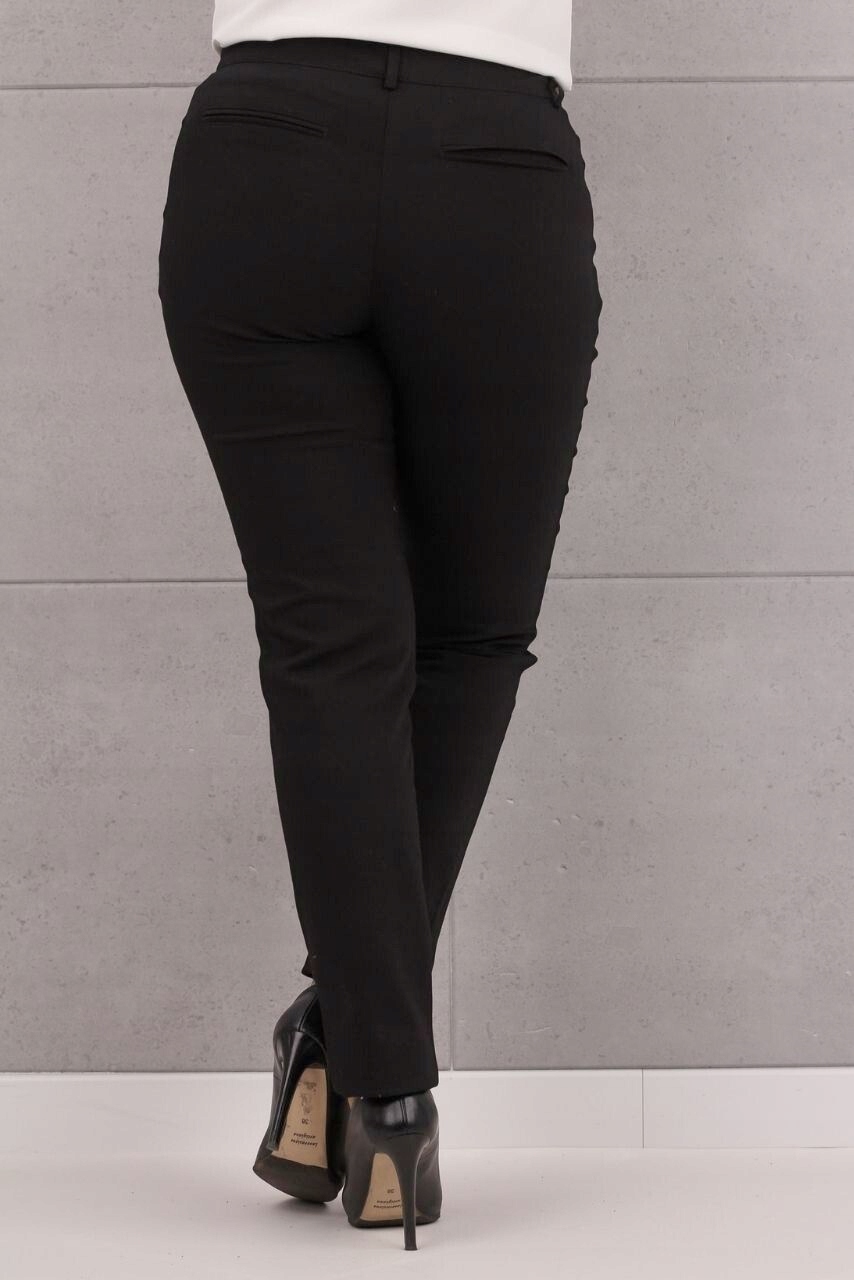 ELEGANCKIE SPODNIE DAMSKIE DŁUGIE POLSKI PRODUCENT DUŻE ROZMIARY Linia plus size (duże rozmiary)