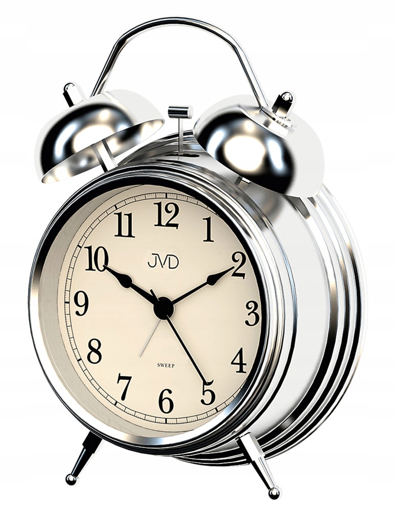 

Budzik Jvd SRP2217.1 Bell Alarm cichy mechanizm