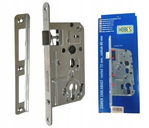 

Hobes Zamek Drzwiowy 72/55 Na Wkładkę Zamki Drzwi