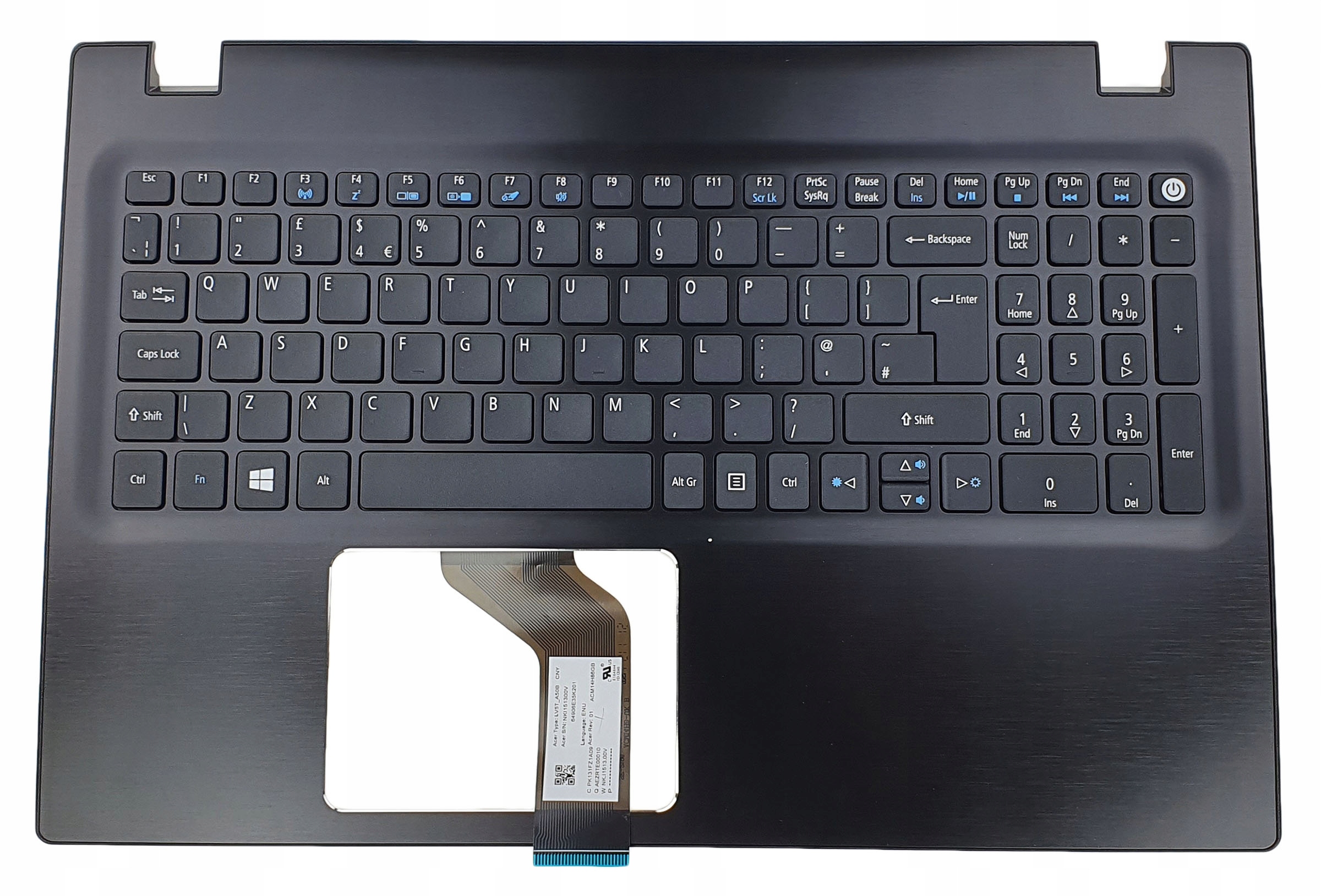 Klávesnice S Horním Krytem Acer F5-571 F5-571G Uk