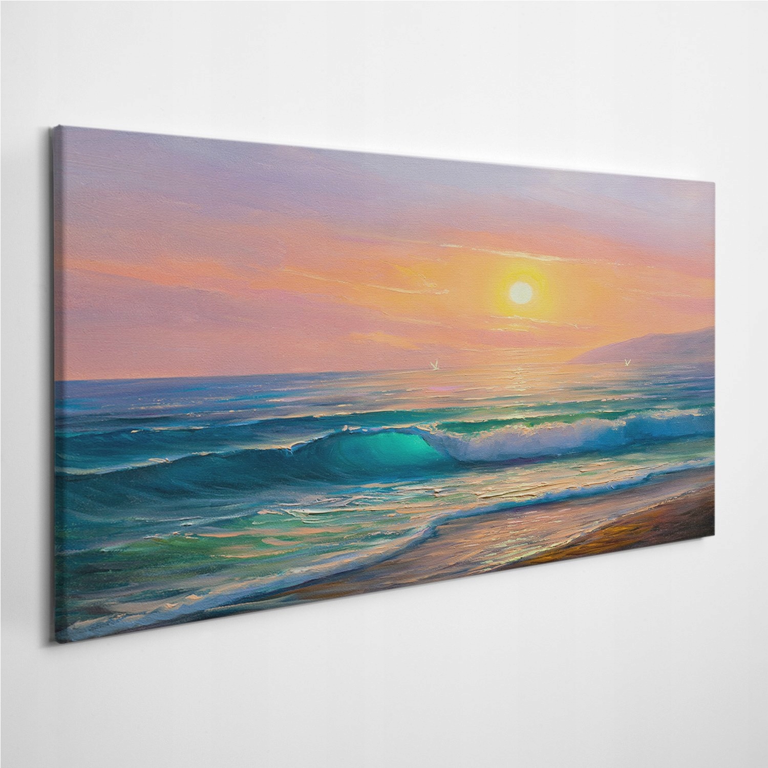 

Fotoobraz z zdjęciem Morze Wschód Słońca 120x60 cm