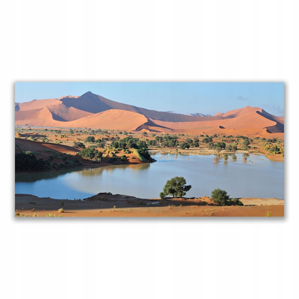 

Obraz akrylowy 120x60 Jezioro Pustynia Krajobraz