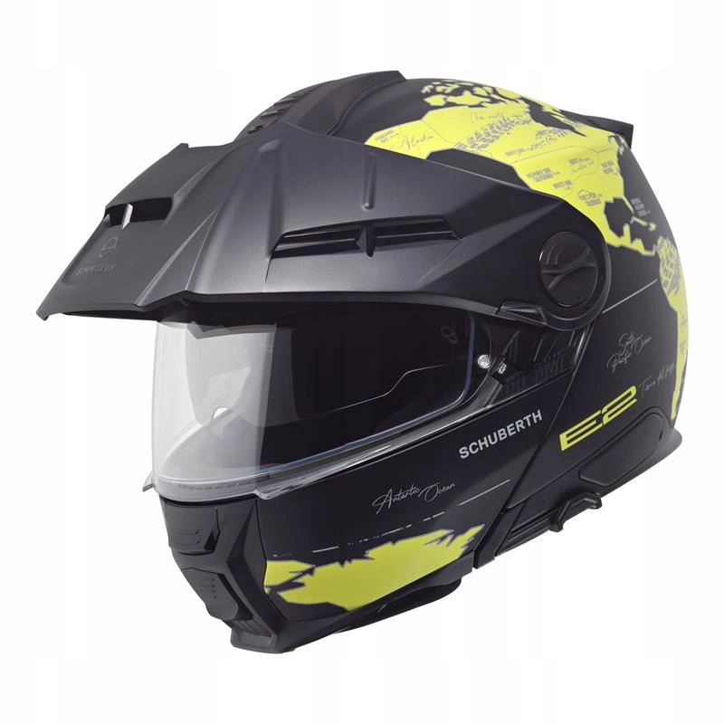 Motocyklová prilba Schuberth E2 Ece Atlas Yellow čierna žltá fluo Darčeky