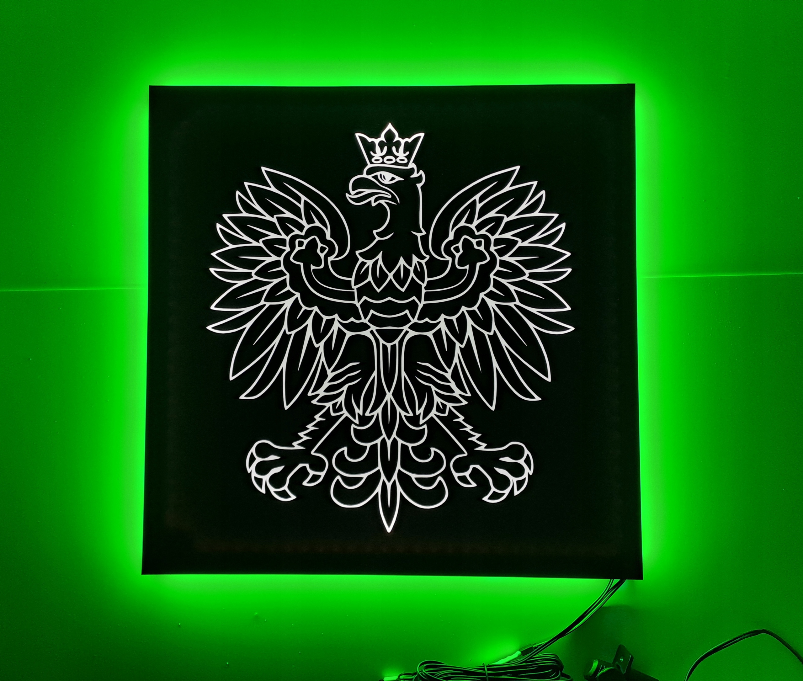 Led tabuľa Orol Godło nad posteľ s podsvietením kabíny Tir Lkw