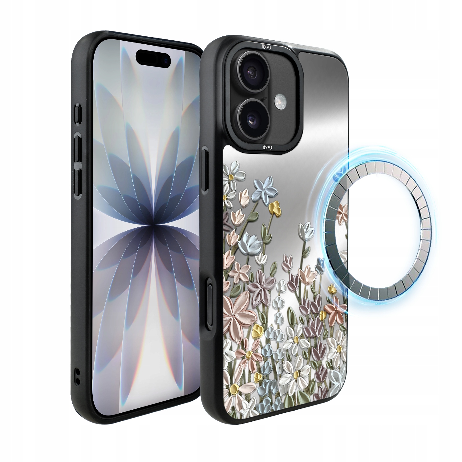 Pouzdro pro iPhone 17 Ibizu DropGuard Matt s MagSafe, Jarní louka