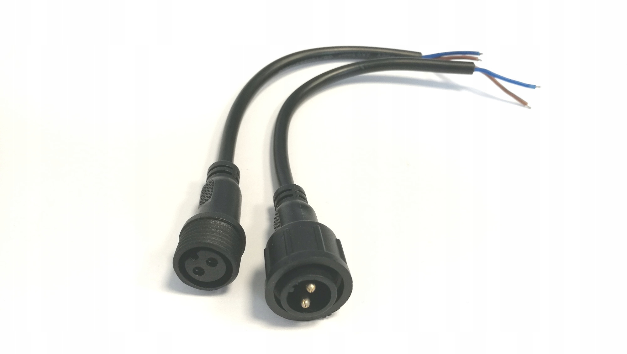 

Złącze hermetyczne 12mm 2PIN z przewodem