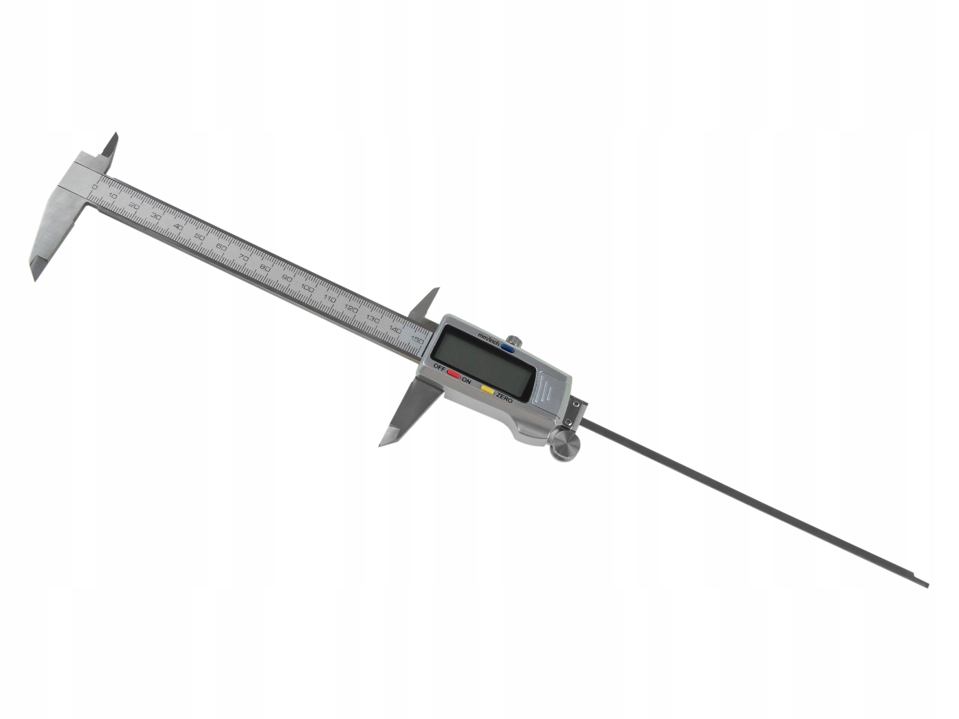 ELEKTRONICZNA SUWMIARKA CYFROWA STALOWA 150mm LCD Maksymalny zakres pomiaru 150 mm