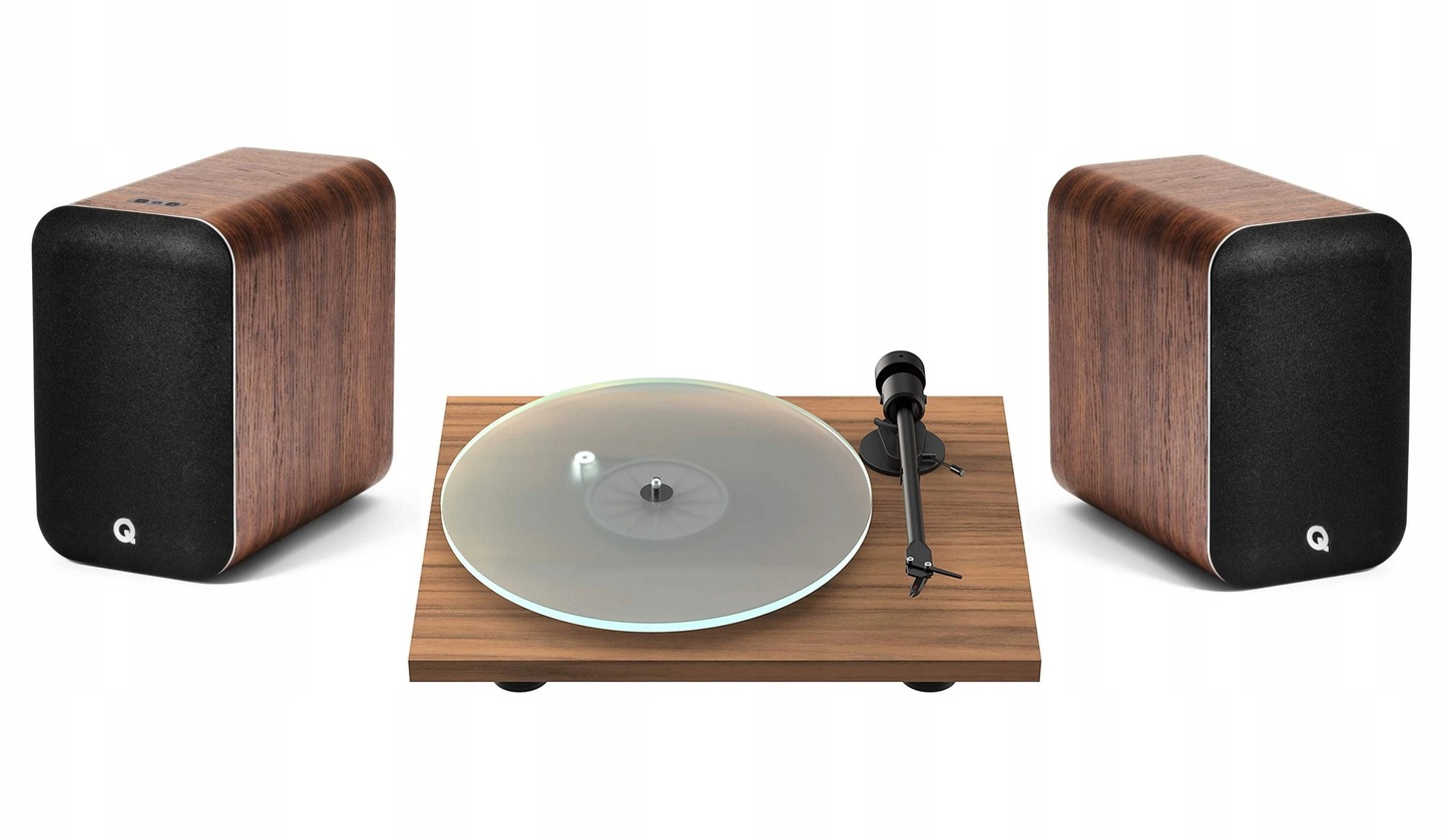Pro-ject T1 Phono Sb Walnut Q Acoustics M20 Hd Ořechová Sada Na Vinyly
