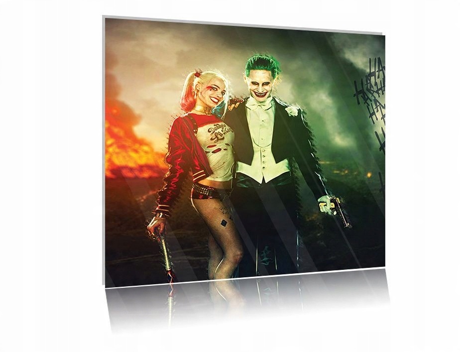 

Obraz szklany na szkle Harley Quinn 01 50x50
