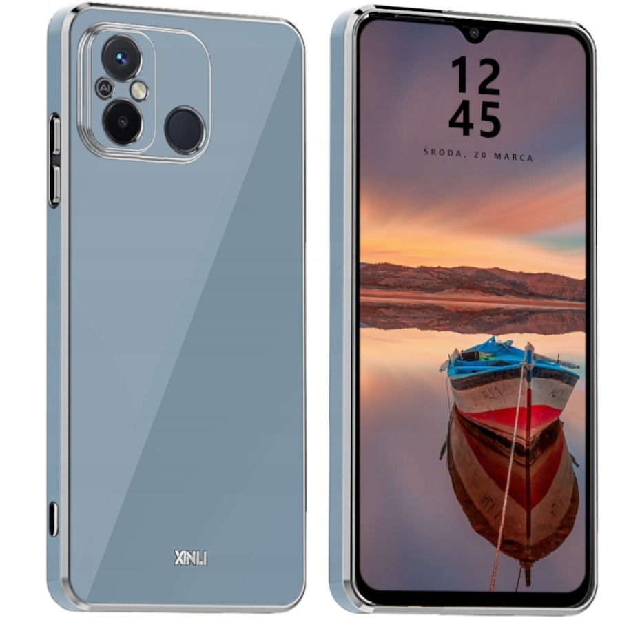 

Etui Glamour Case Do Redmi 12C 2x Szkło