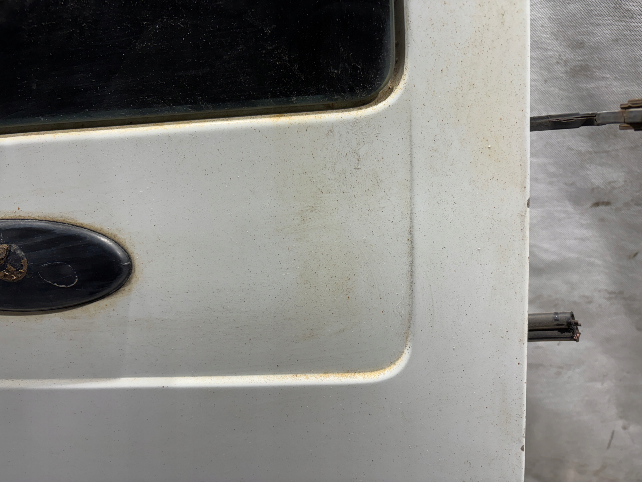 Tür rechts heck Ford Transit VII 7 MK7 k: Frozen White