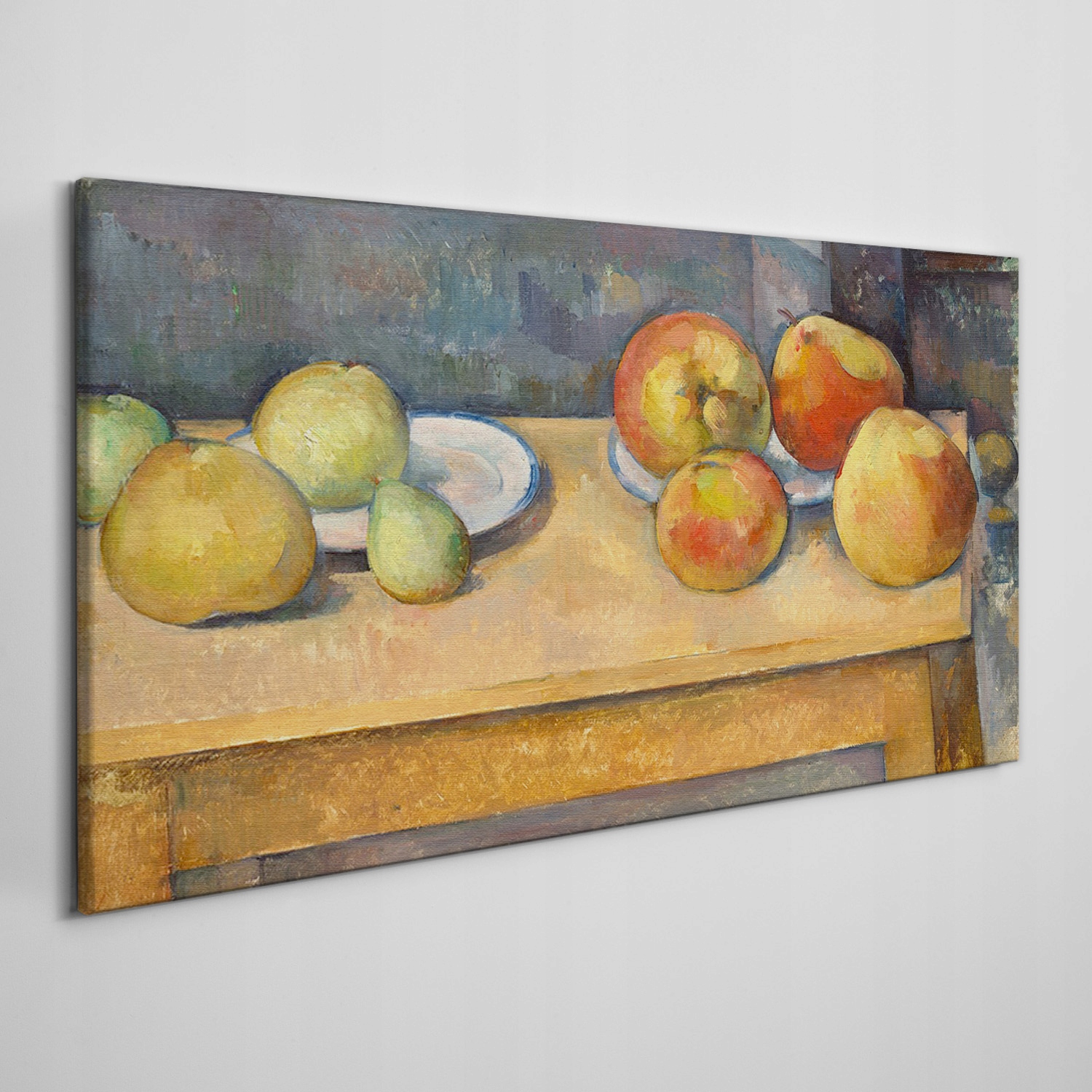 

Obraz płótno Martwa natura jakłka gruszki 120x60