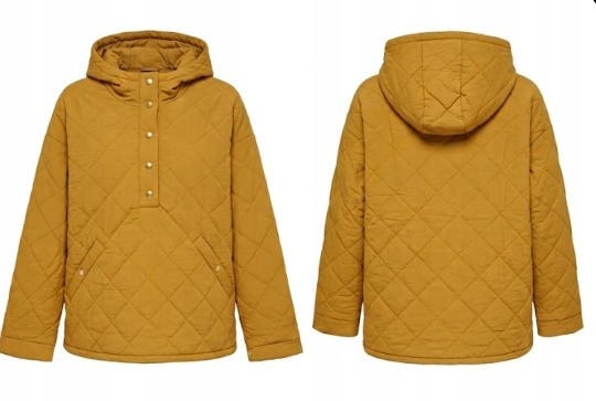 Noa Noa Zimní Bunda Komfort Zlatohnědá Velikost 42