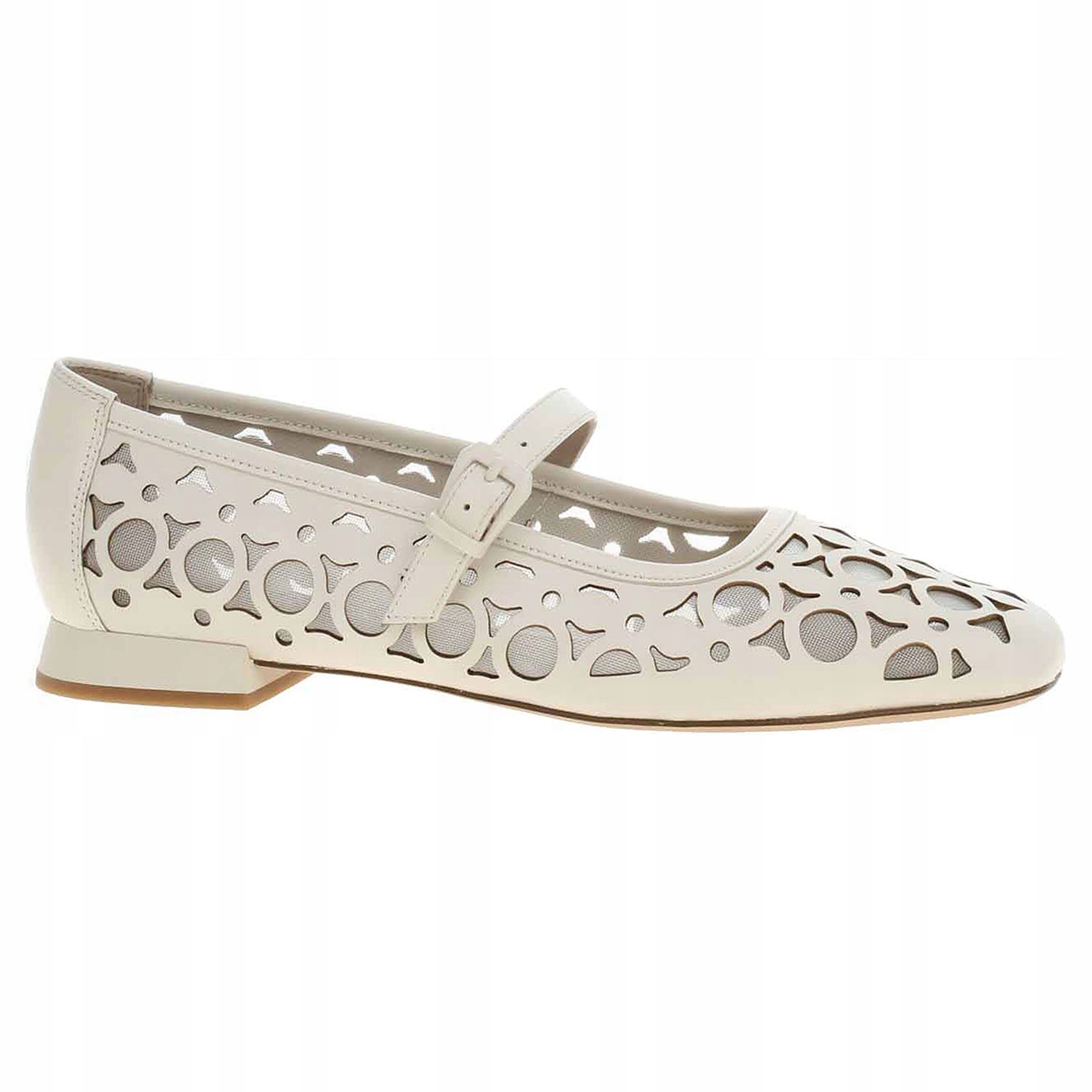 Dámské baleriny Caprice 9-22511-46 vanilla comb 41