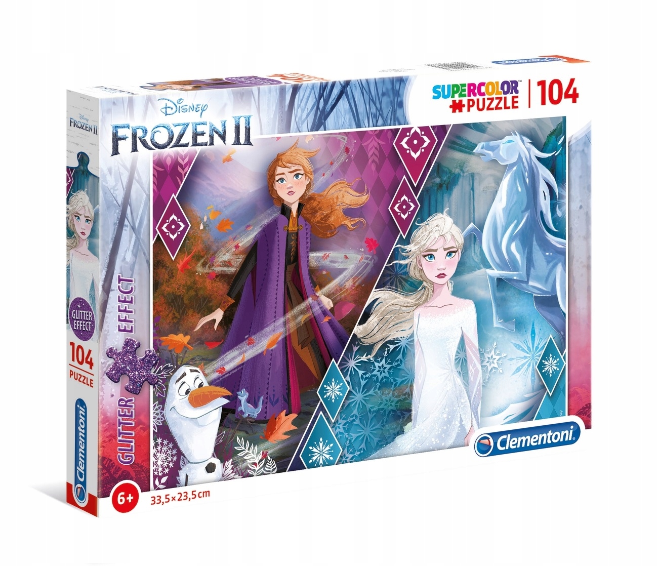 Puzzle 104 Super Color Disney Frozen II 20163