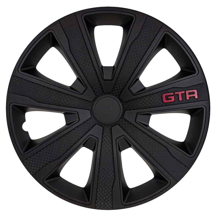 KOŁPAKI 16 cali CARBON BLACK czarne x4 sztuki do FORD RENAULT FORD VW OPEL EAN (GTIN) 5906438200638