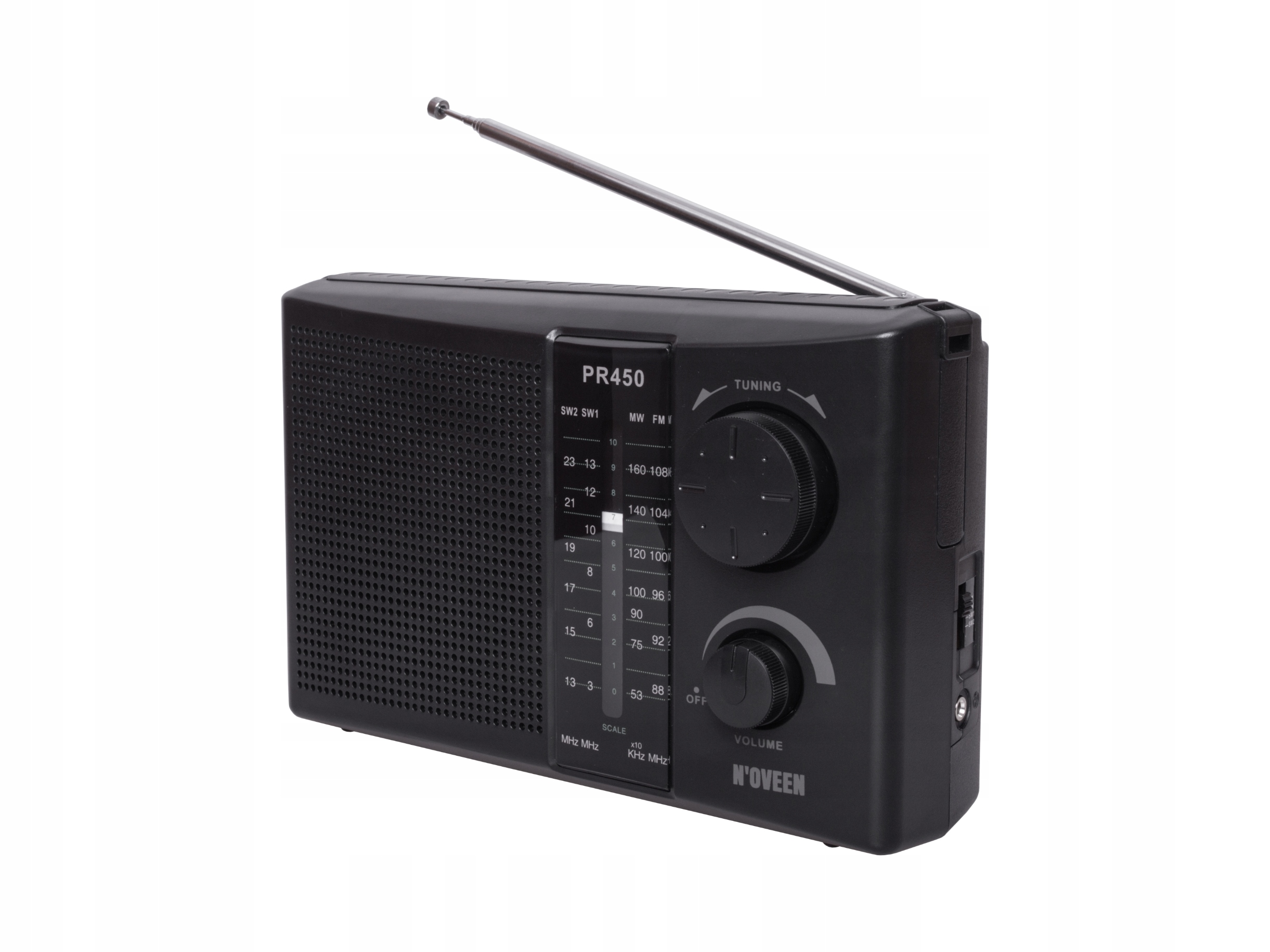 NOVEEN CZARNE RADIO FM AM KUCHENNE PRZENOŚNE NA BATERIE / SIECIOWE EAN (GTIN) 5902221621079