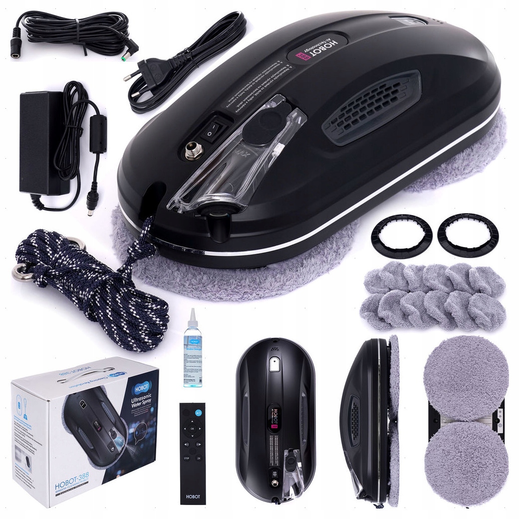 ROBOT DO CZYSZCZENIA OKIEN HOBOT 388 +PILOT