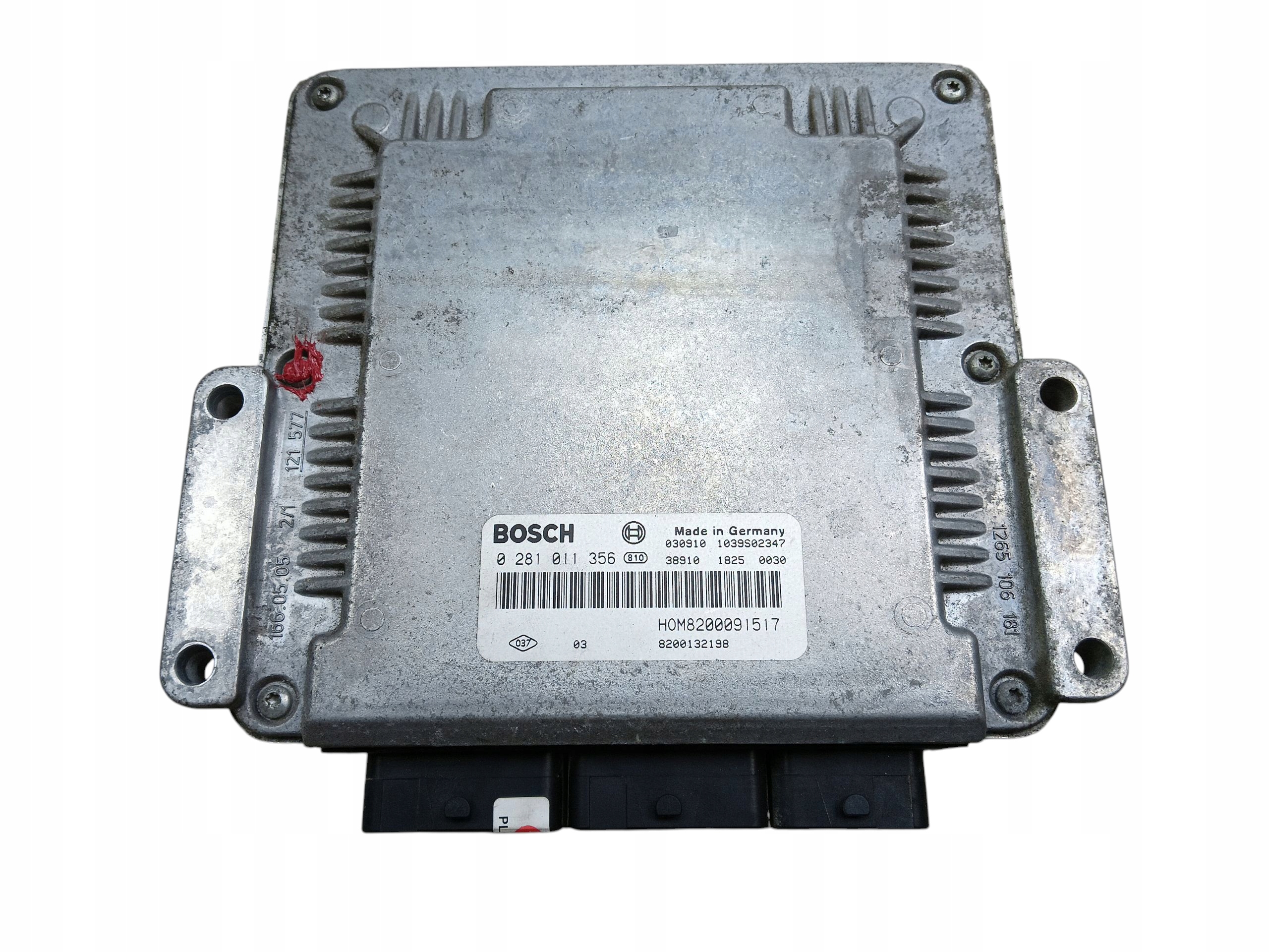 computer control unit of the engine RENAULT TRAFIC II VIVARO A 2.5 DCI 8200091517