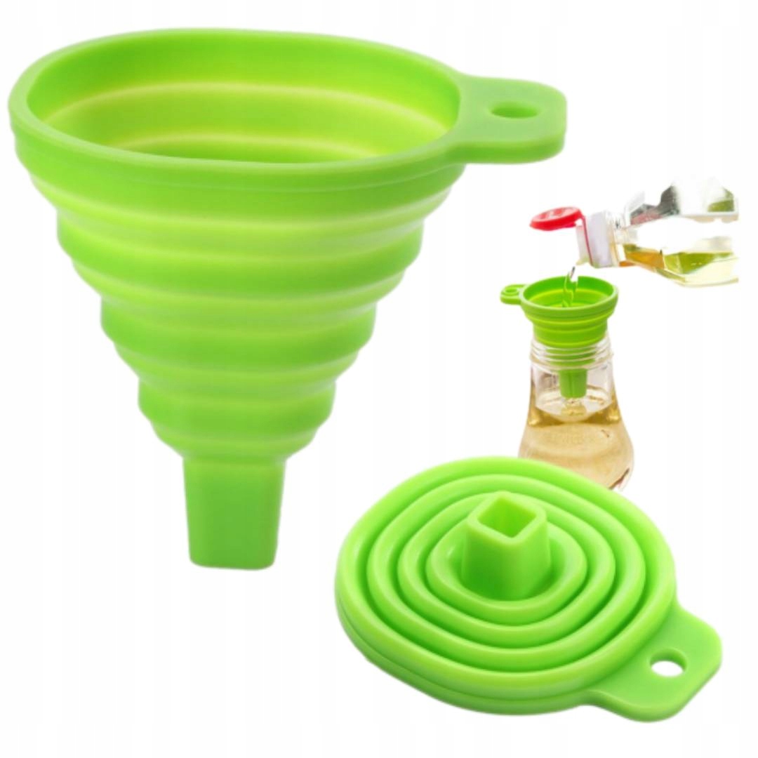 Silikonová Kuchyňská Trychtýř Skládací Harmonika Do Kuchyně Univerzální