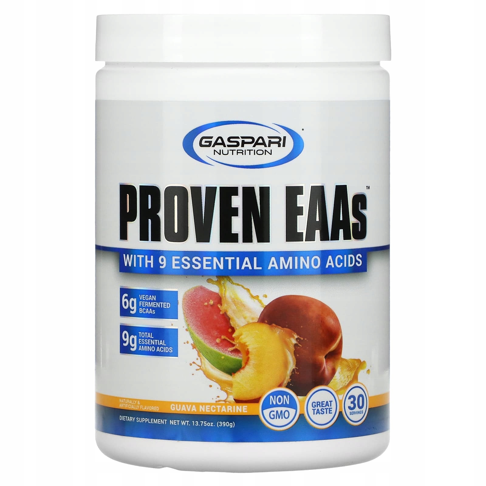 Gaspari Nutrition, Osvědčené Eaa s 9 esenciálními aminokyselinami, guava-nekta