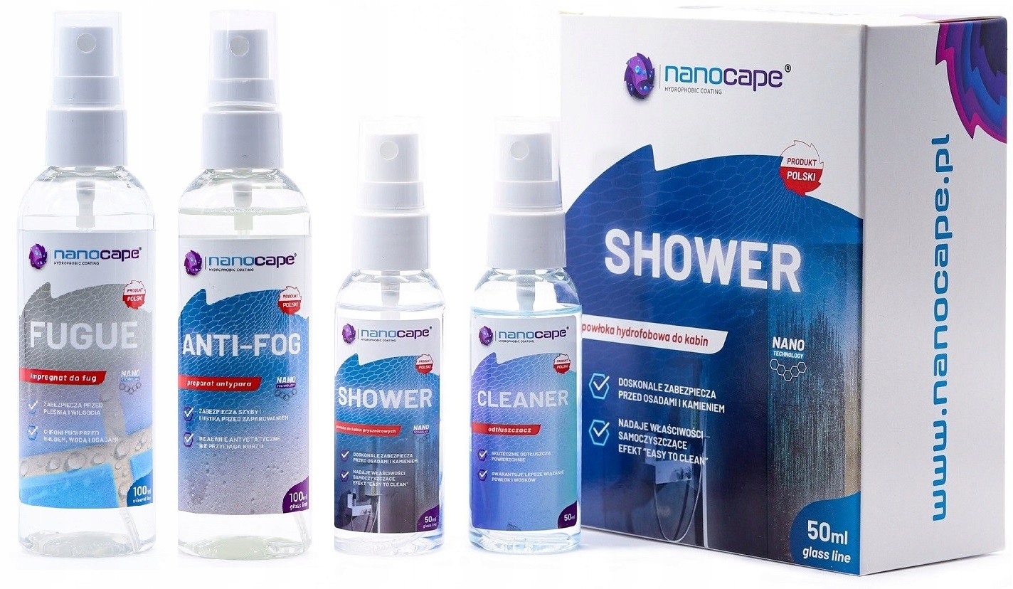 Levně Povrchová Úprava Nanocape Pro Kabiny Antipara Nanofuga