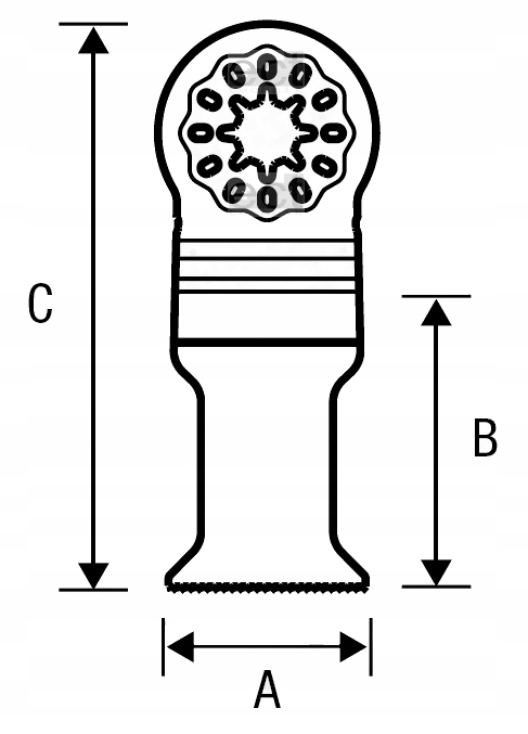 BAHCO 92-223-3P BRZESZCZOT STARLOCK 44x55 mm Kod producenta 92-223-3P