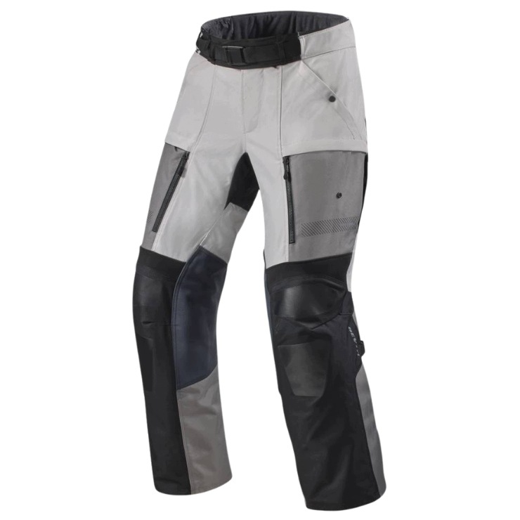 Rev'it Sand 5 H2O Silver Black Pánske Nohavice 4XL