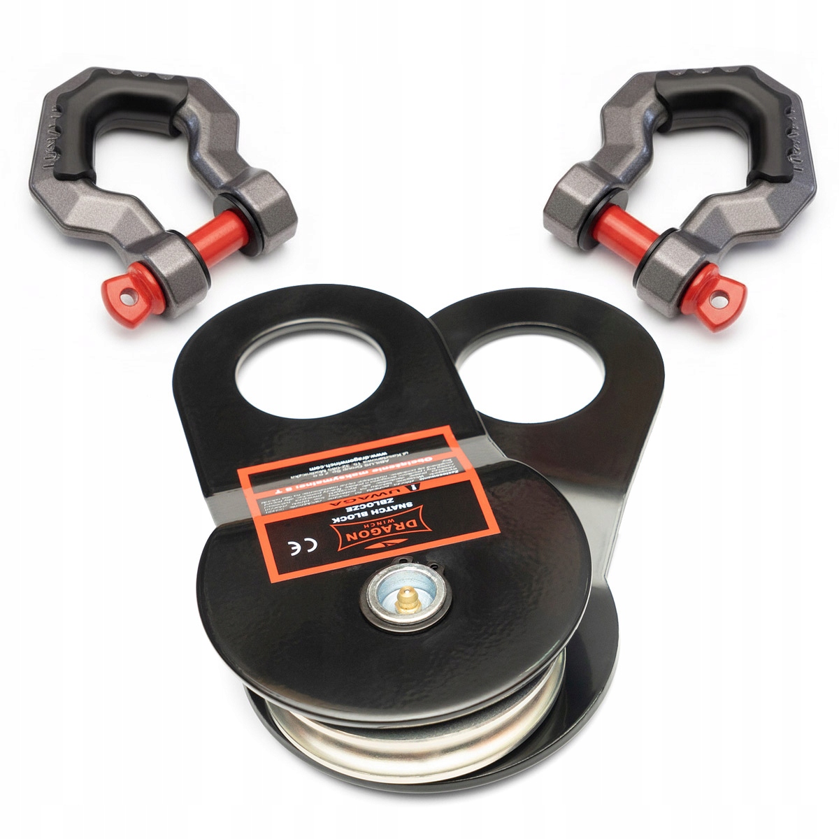 Dragon Winch Bloky 8T 8000 kg x2 Sekla 3/4 4,75T II navijáky Quad Atv