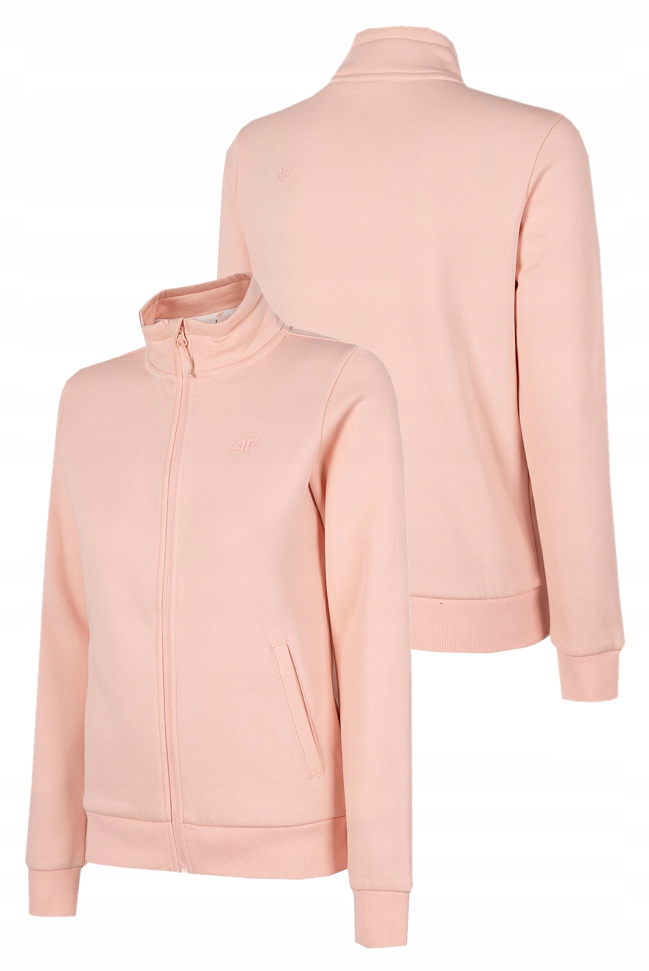 

4F Bluza Damska Rozpinana Pudrowy Róż BLD351