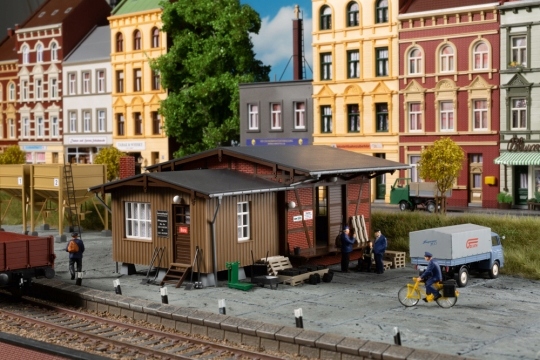 Auhagen 11465 , Obchod s palivem , stupnice H0