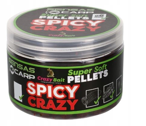 Sensas pellet 4mm Spicy Crazy 60g