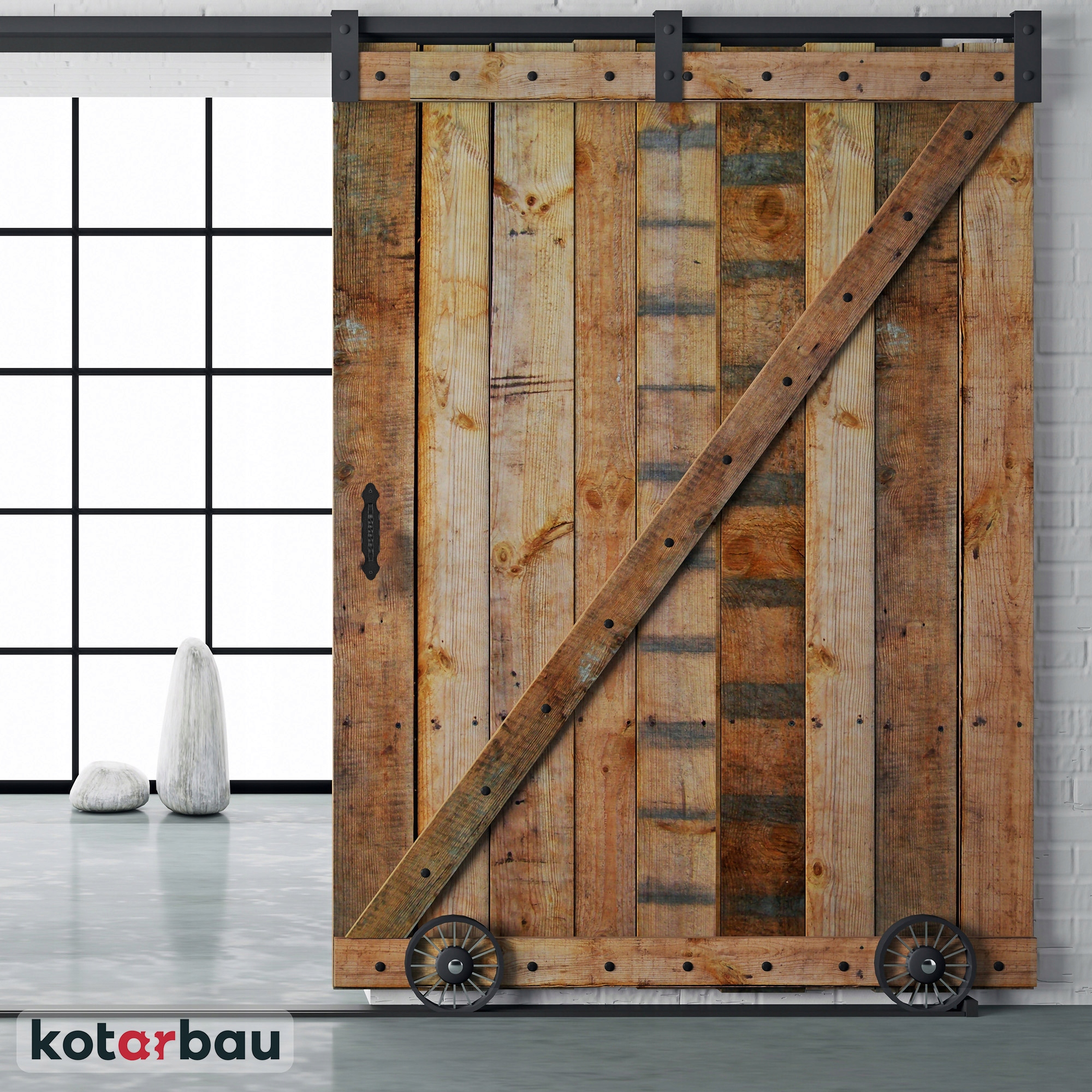 ANTABA DRZWIOWA UCHWYT POCHWYT DO DRZWI KUTA OZDOBNA CZARNA 19 CM 2 SZ Marka Kotarbau