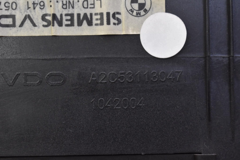 dials dials EU 9110205-05 BMW E90 E91 2.0 D 163 KM 04-10