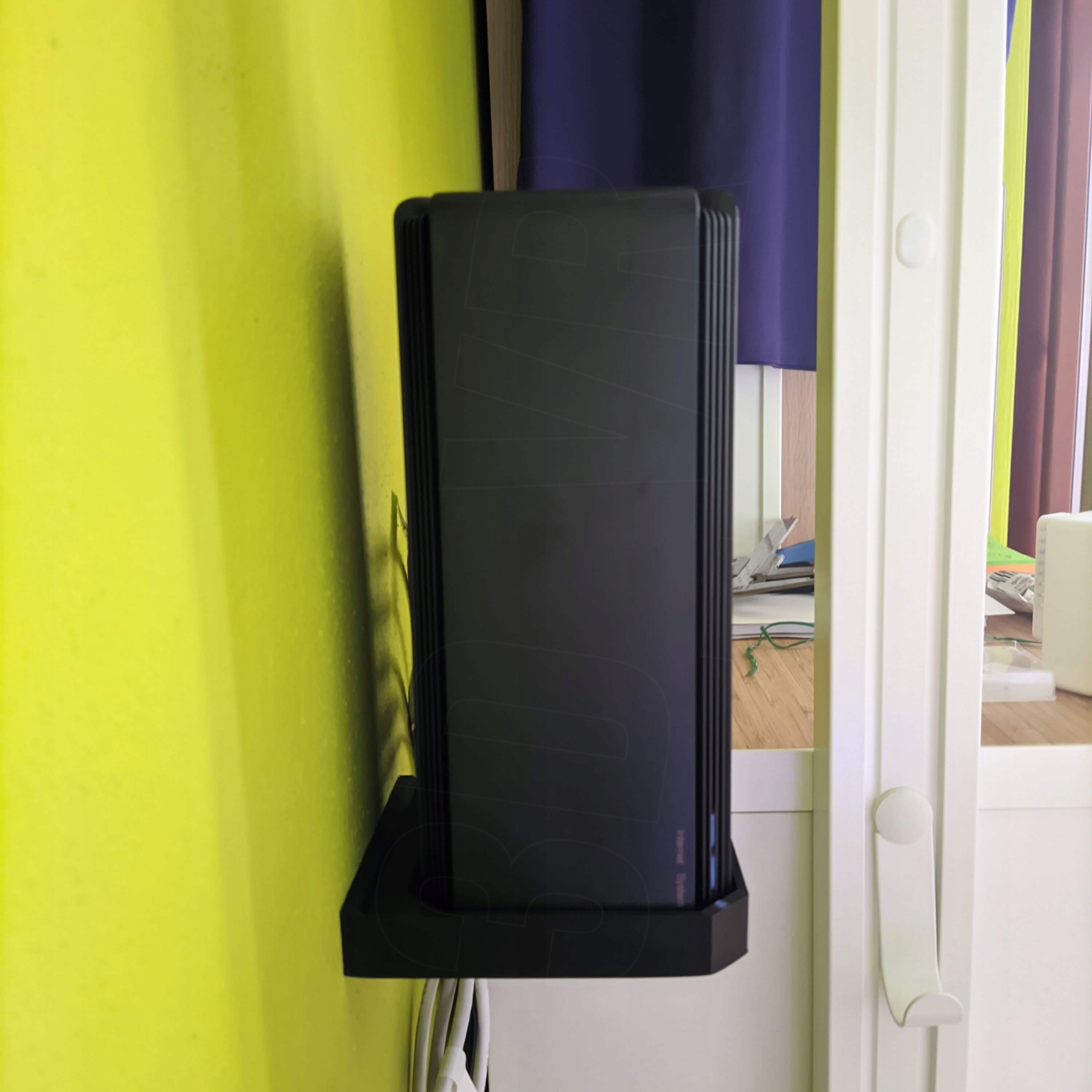 WIESZAK ŚCIENNY Routera Xiaomi mesh AX3000 AX1800 MOCOWANIE ŚCIENNE UCHWYT Wbudowany modem brak modemu