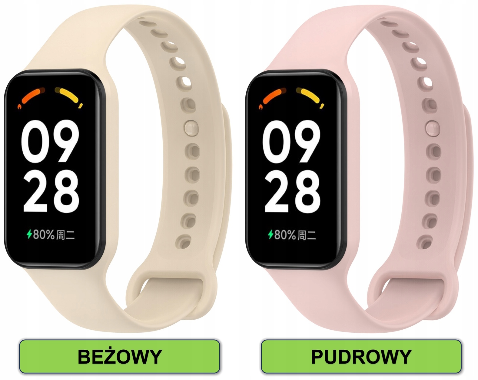 PASEK OPASKA DO XIAOMI REDMI SMART BAND 2 / MI BAND 8 ACTIVE | KOLORY Pasuje do modelu SMART BAND 8 ACTIVE - PASEK OPASKA BRANSOLETA
