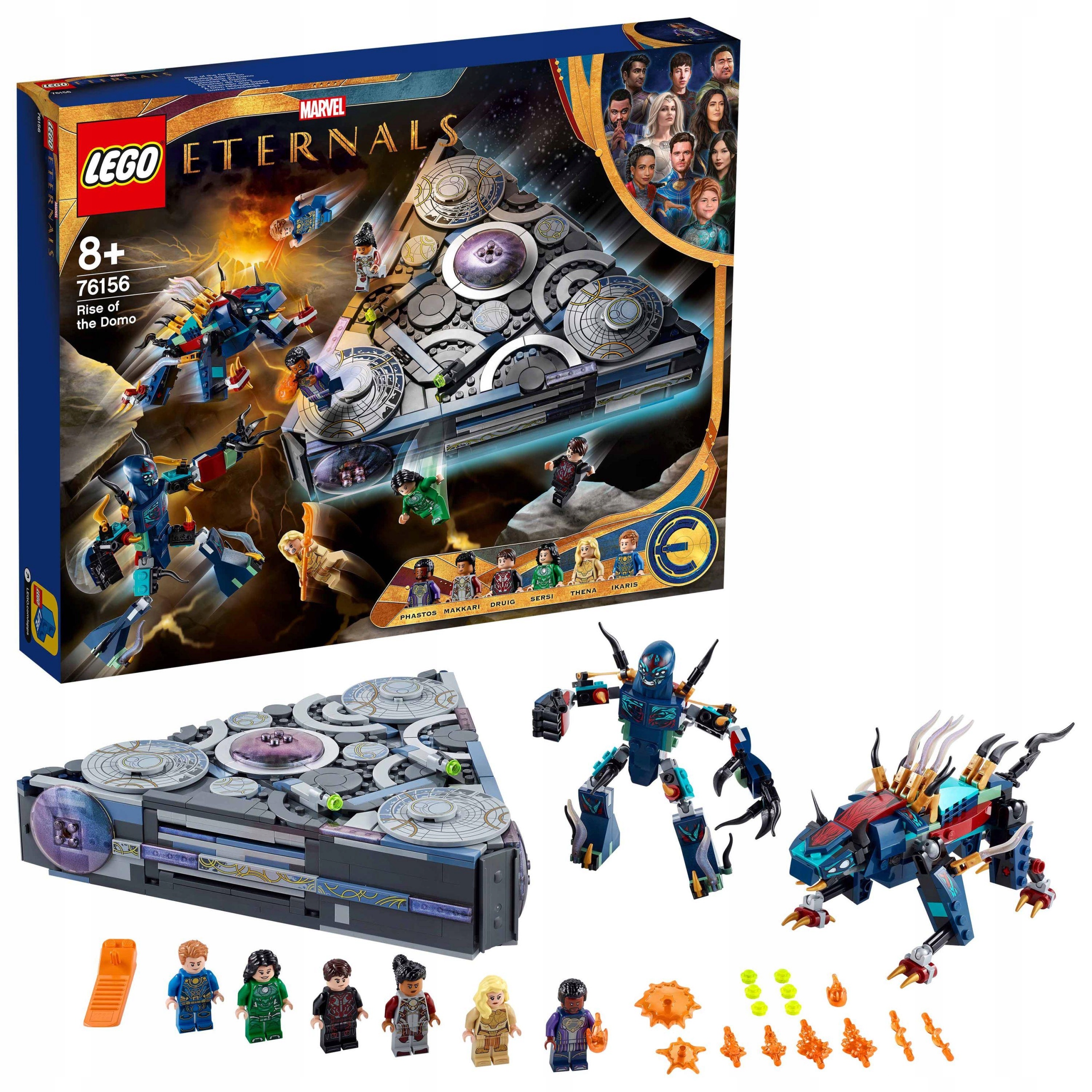 

Lego Marvel Domo powstaje 76156
