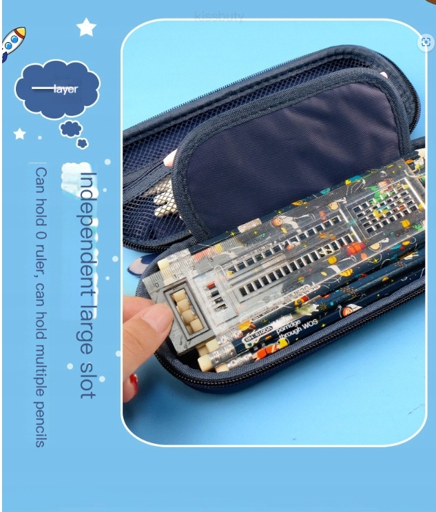 PIĘKNY PIÓRNIK SZKOLNY PRZEDSZKOLNY JEDNOROŻEC 3D EAN (GTIN) 5903738453641