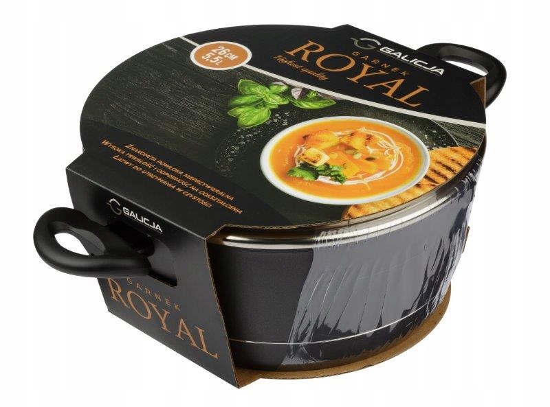 ZESTAW GARNKÓW 1,7/2,5/4,5/5,5 L ROYAL GALICJA Liczba elementów w zestawie 4