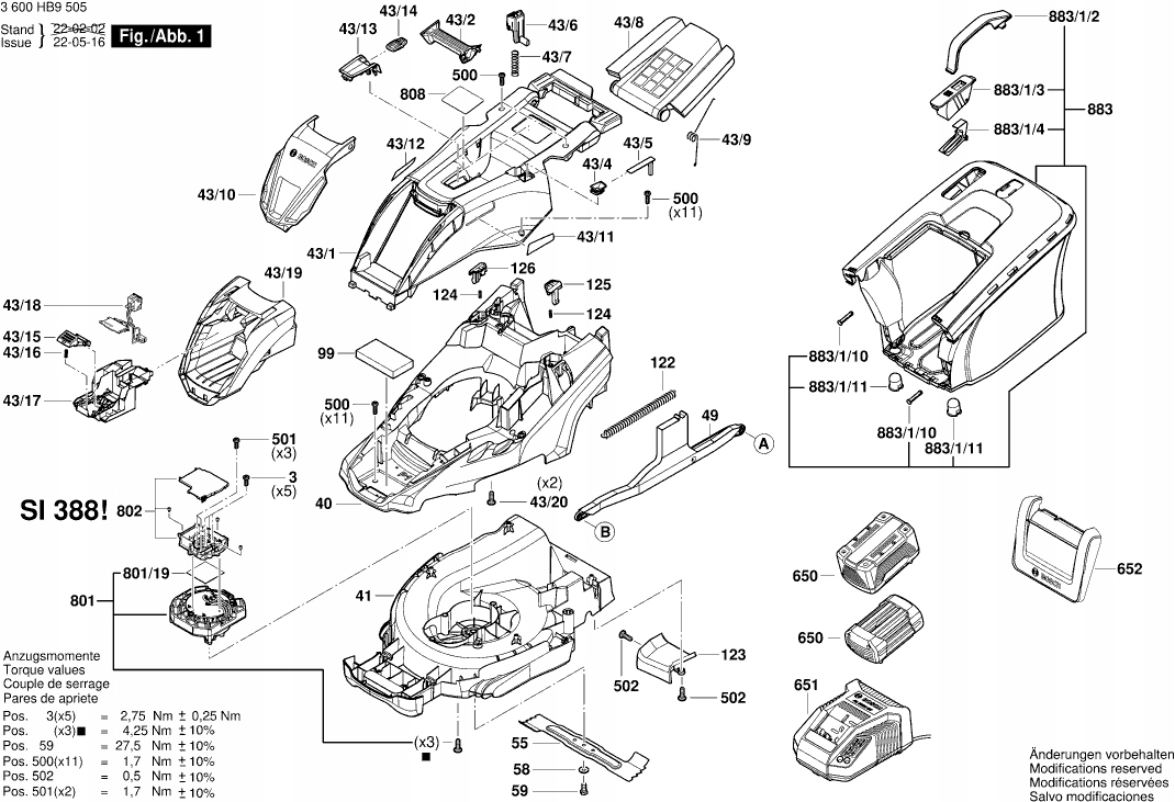 Bosch koło do kosiarki do trawy UniversalRotak36-555 F016104421 Marka Bosch