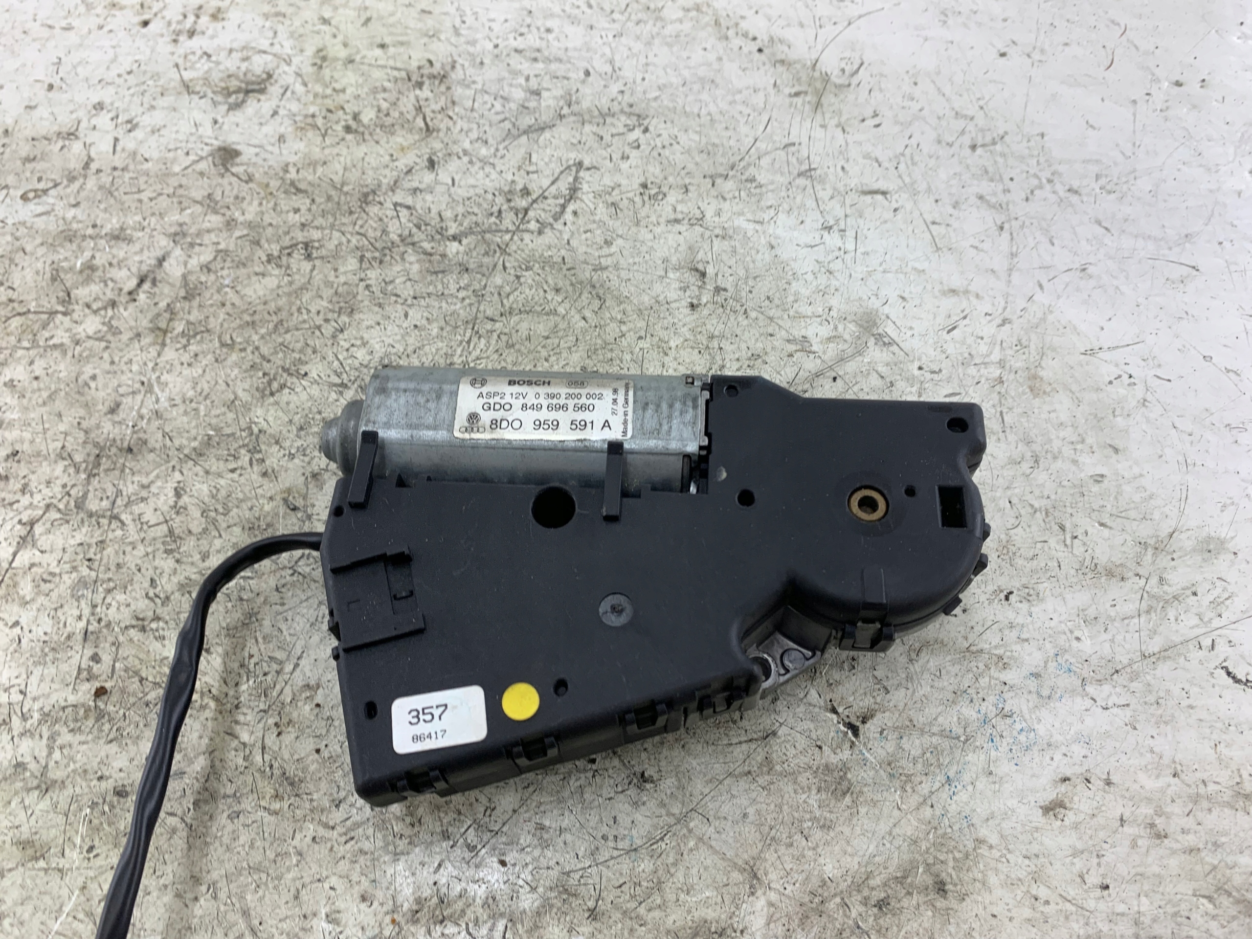 AUDI A4 B5 LIFT motor schiebedach 8D0959591A