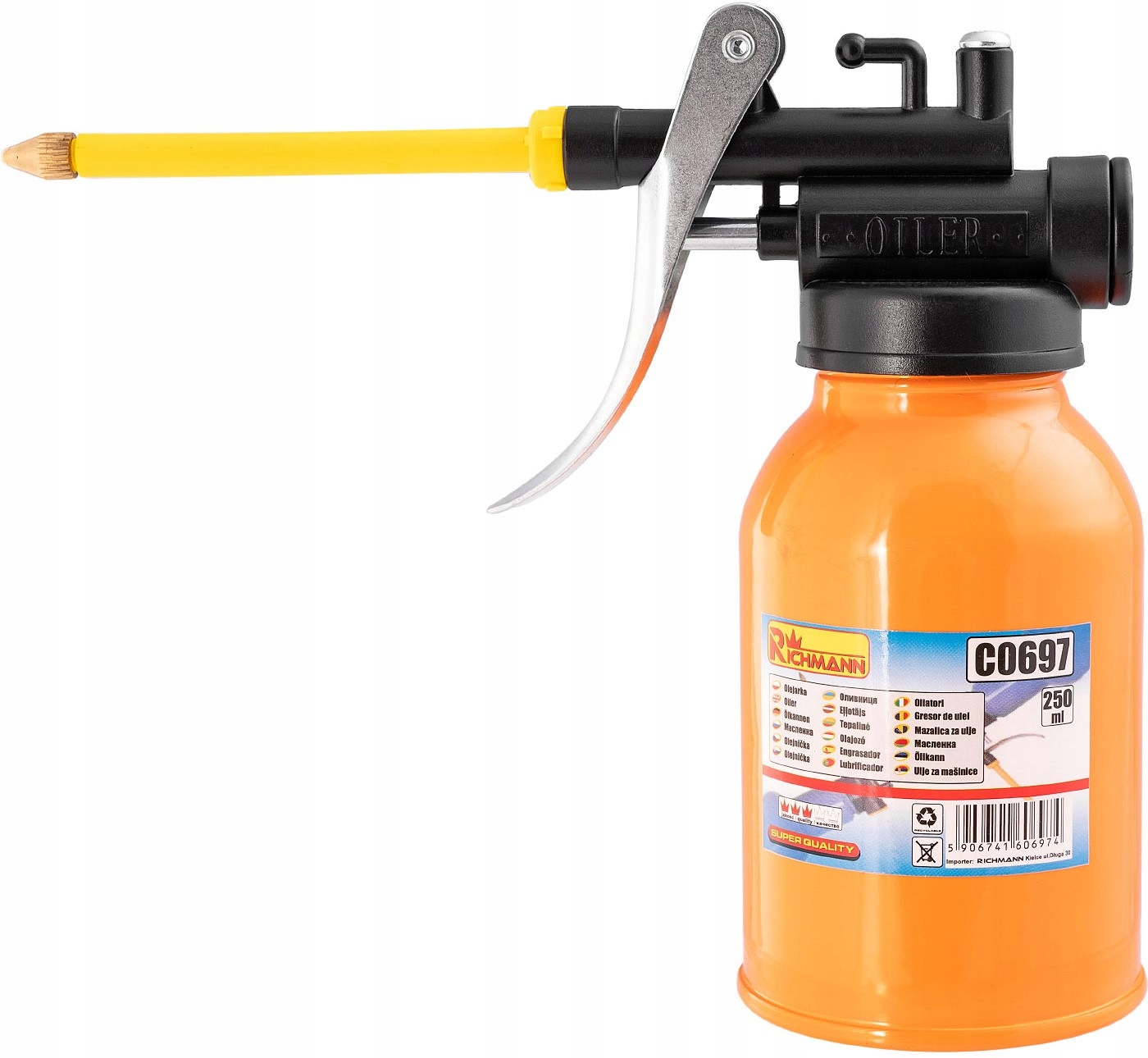 

Olejarka Ręczna Oliwiarka Smarownica 250ML Richman