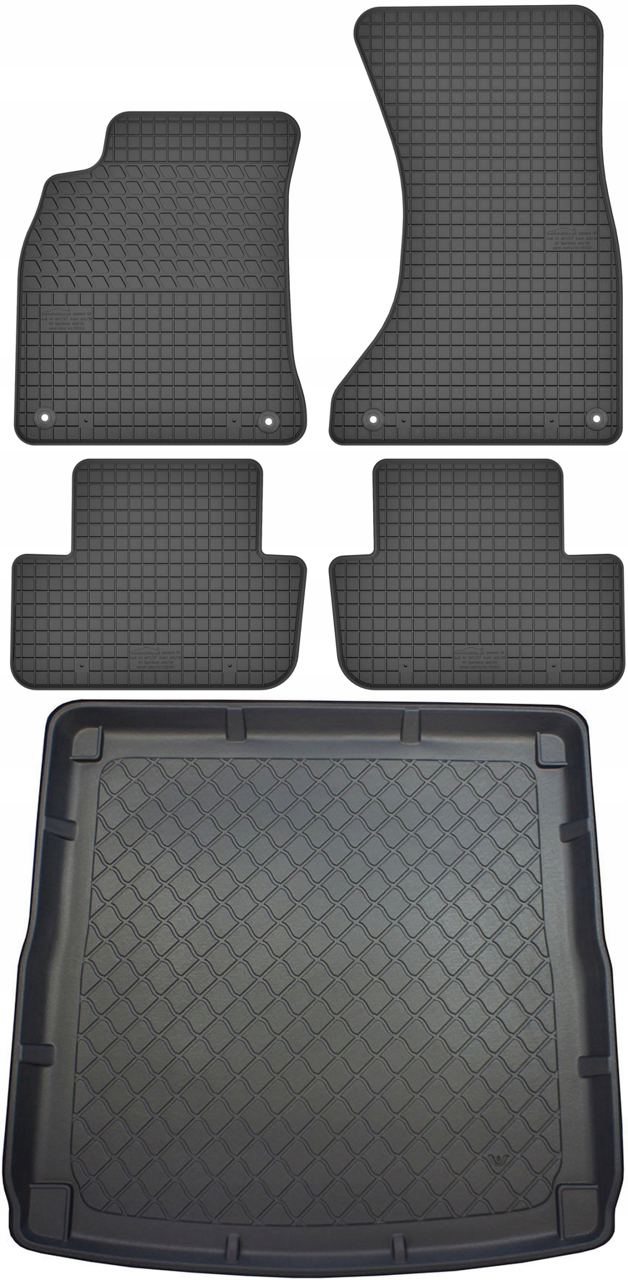 Audi A4 B8 Kombi 2008-2015 Koberce rohož