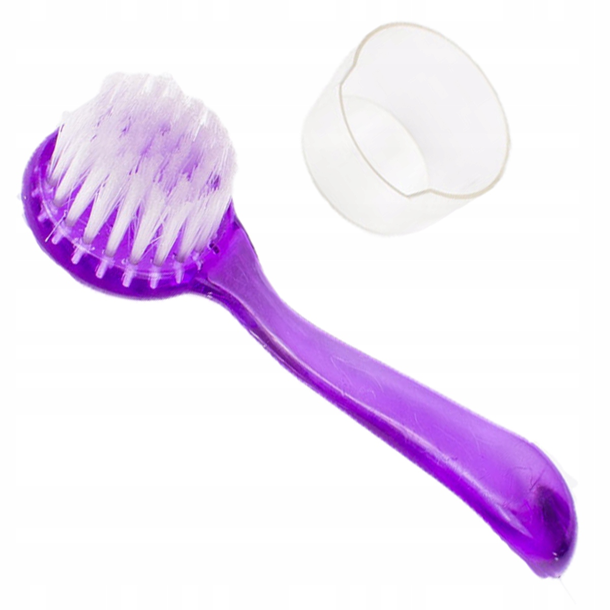 

Szczoteczka do manicure pedicure pyłu z osłonką